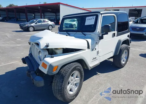 2005 Jeep Wrangler X z USA, uszkodzony, nr VIN 1J4FA39S95P338440